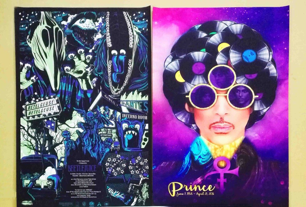 0799B Oil Painting Art-Wall Sticker Silk Poster Light Canvas Decoration