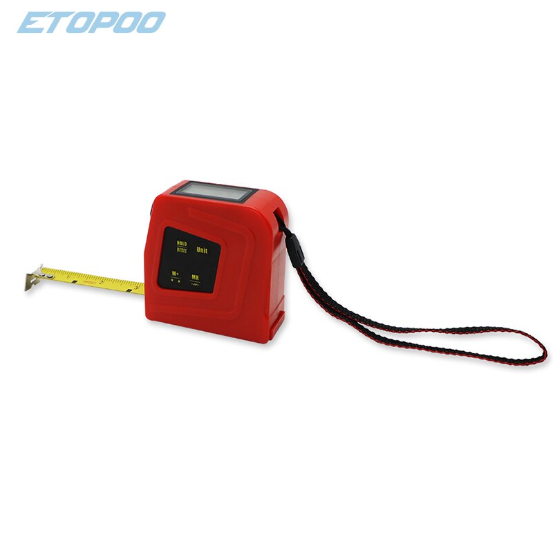 5m/16ft Portable Digital Measure tape with LCD Display Measuring Tape Accurately Electronic Steel Measure Metric Gauging Tools