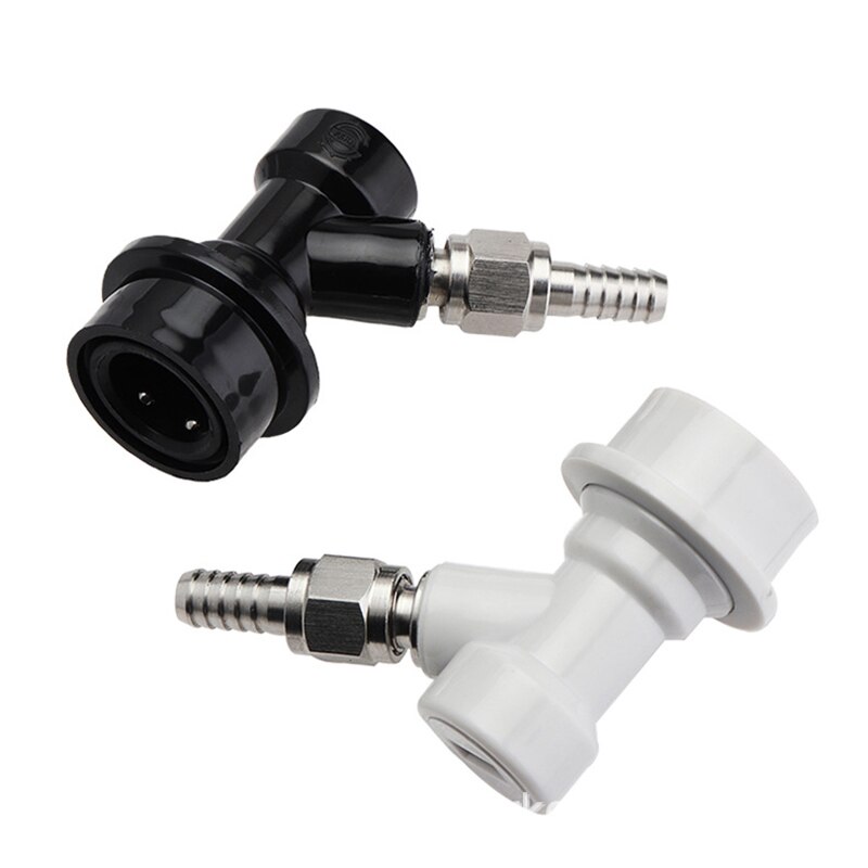Ensemble de déconnexion de fût de verrouillage à bille Mfl 1/4 raccords de fût de verrouillage à billes avec colliers de serrage en acier inoxydable 5/16 pouces pivotant Nu