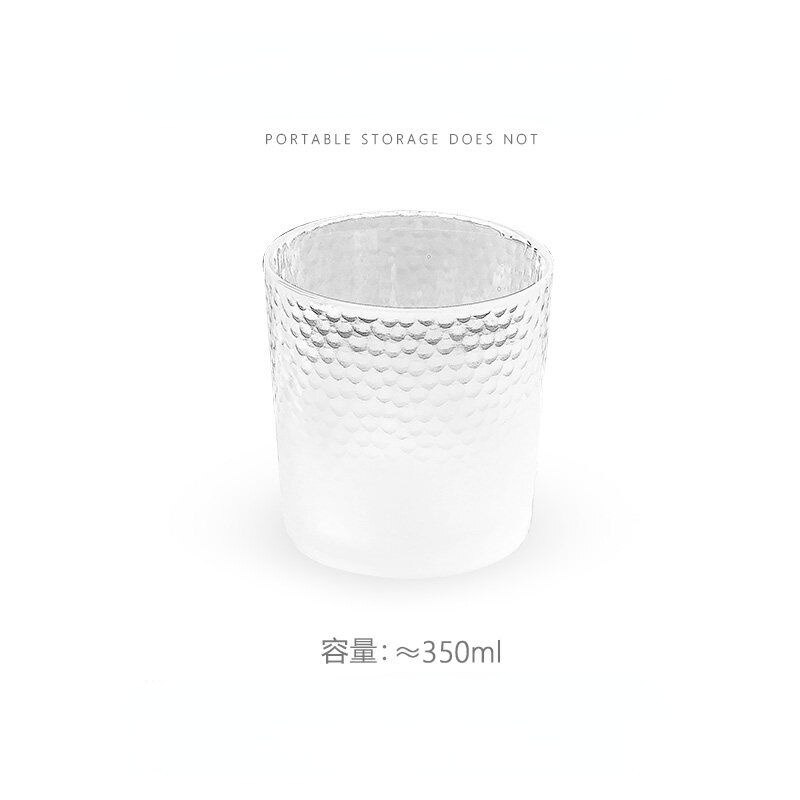 Threaded Small Wine Glass Clear Glass Wine Set Japanese Sake Jug Wine Warmer Wine Dispenser Flagon Cup Household Reception: wine warmer 350ml