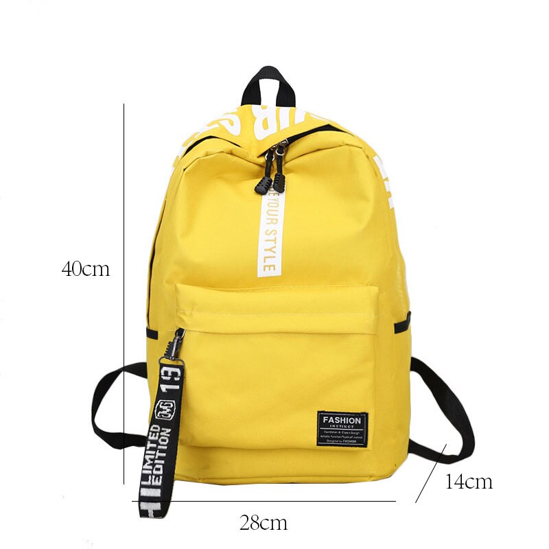 Schooltassen dames en heren waterdicht slijtvast grote capaciteit boekentas meisjes en jongens canvas unisex rugzak