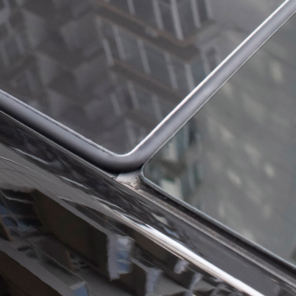 Car Skylight Sealing Strip Black Skylight Sealing Rubber With A Installation Panel