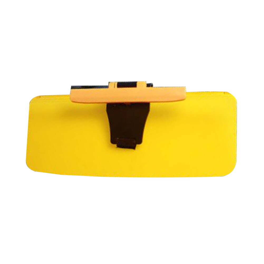 1 ensemble 2x voiture ombre avant pare-soleil bouclier jaune 33x13.8x0.3cm intérieur acrylique panneau étendre conduite fenêtre écran Protection des yeux