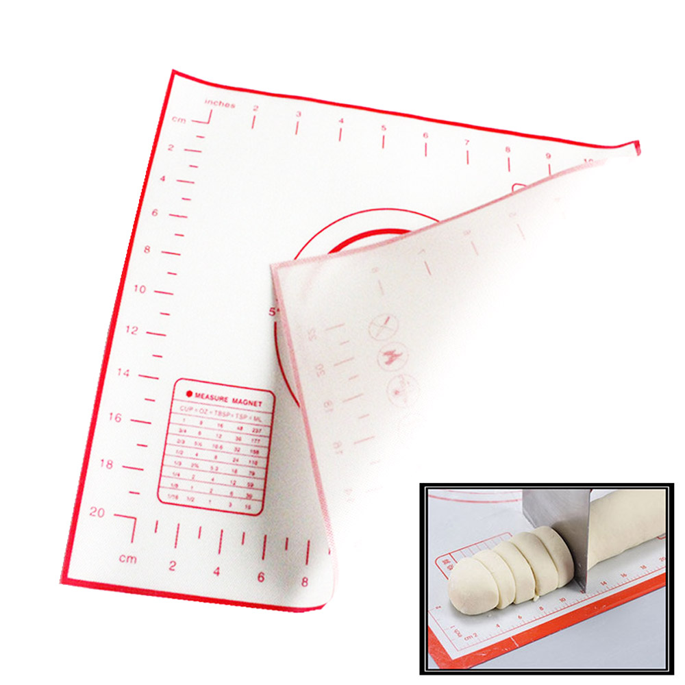 Silicone Baking Mat Pizza Dough Maker Pastry Kitchen Gadgets Cooking Tools Utensils Bakeware Kneading Accessories Lot
