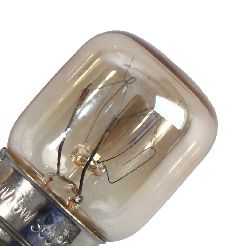 Bombilla de alta temperatura para horno microondas, accesorios de reparación de cocina, E14S, 15W/20W, 220V, 300 ℃, novedad