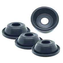 Membrane de diaphragme de vide de carburateur de 4 pièces durables et pratiques pour Suzuki Bandit GSF 600 S 96-03