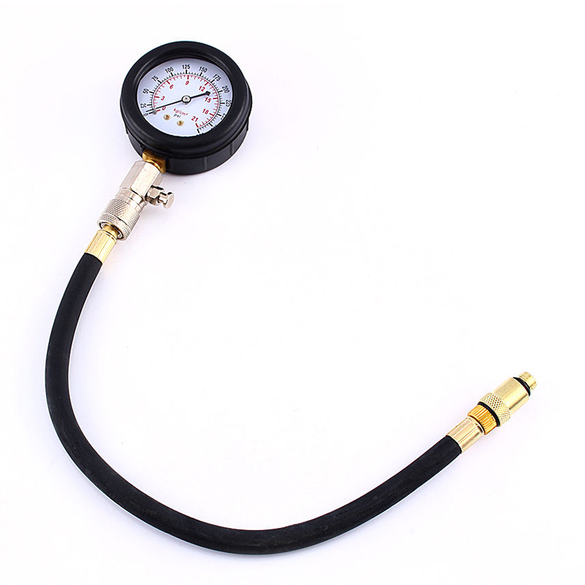 HHO-Automotive Motorcycles Petrol Engine Compression Test Gauge Tester Kit Tool Set