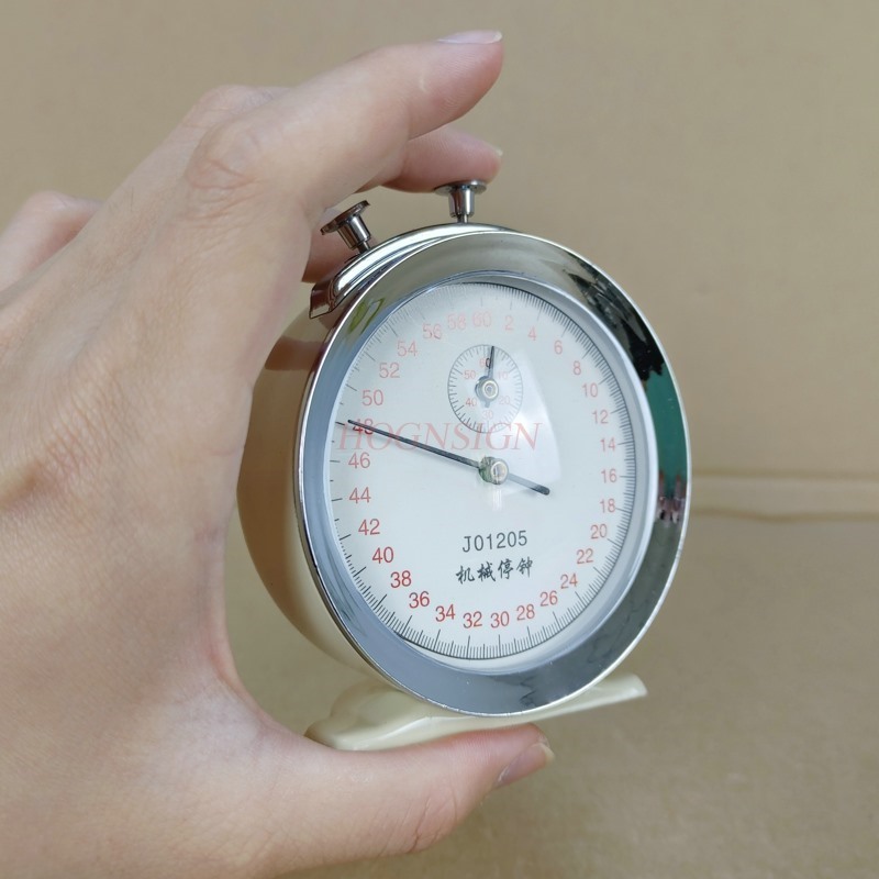 Mechanische Stopklok 60S 0.1S Physics Onderwijsinstrument Timing Stop Klok Stopwatch Leermiddelen Apparatuur