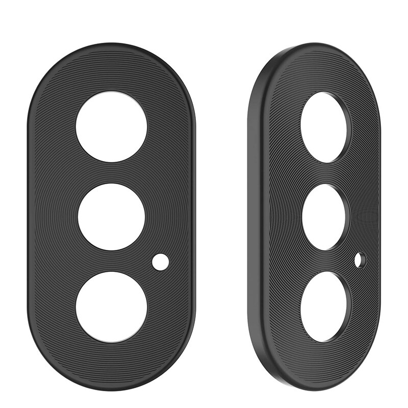 Cameralensbeschermer voor oppo realme 5 pro, beschermring met aluminium coating voor realme 5 pro, 5 pro camerahoesje: Realme 5 pro / Zwart