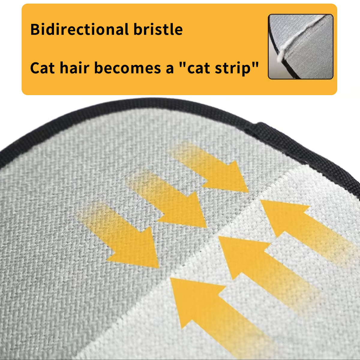 Haustierpflege-Handschuhe, Doppelbürste zur Haarentfernung von Katzen, statikfreies Tierhaar-Reinigungswerkzeug zum Entfernen von Katzenfell und Staubmilben