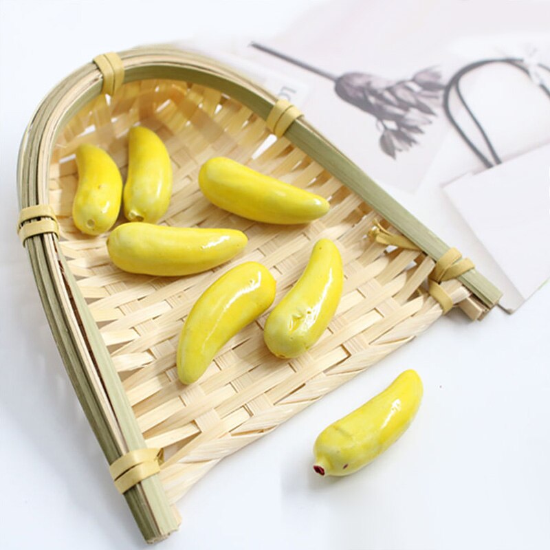 10pcs/lot Lifelike Fruit Model Artificial Fruit Simulation Fruits Vegetables Home Decor Model Crafts Party Supplies: 10