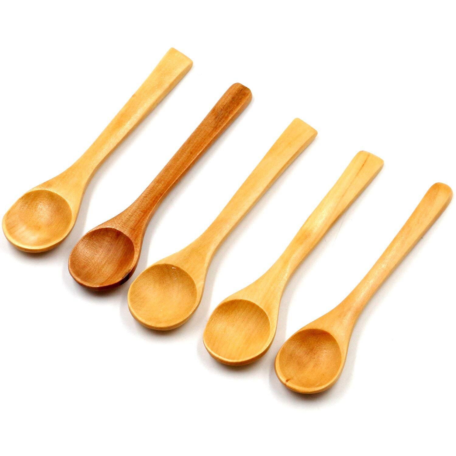 5pc små treskjeer sett kunst og håndverk pakke