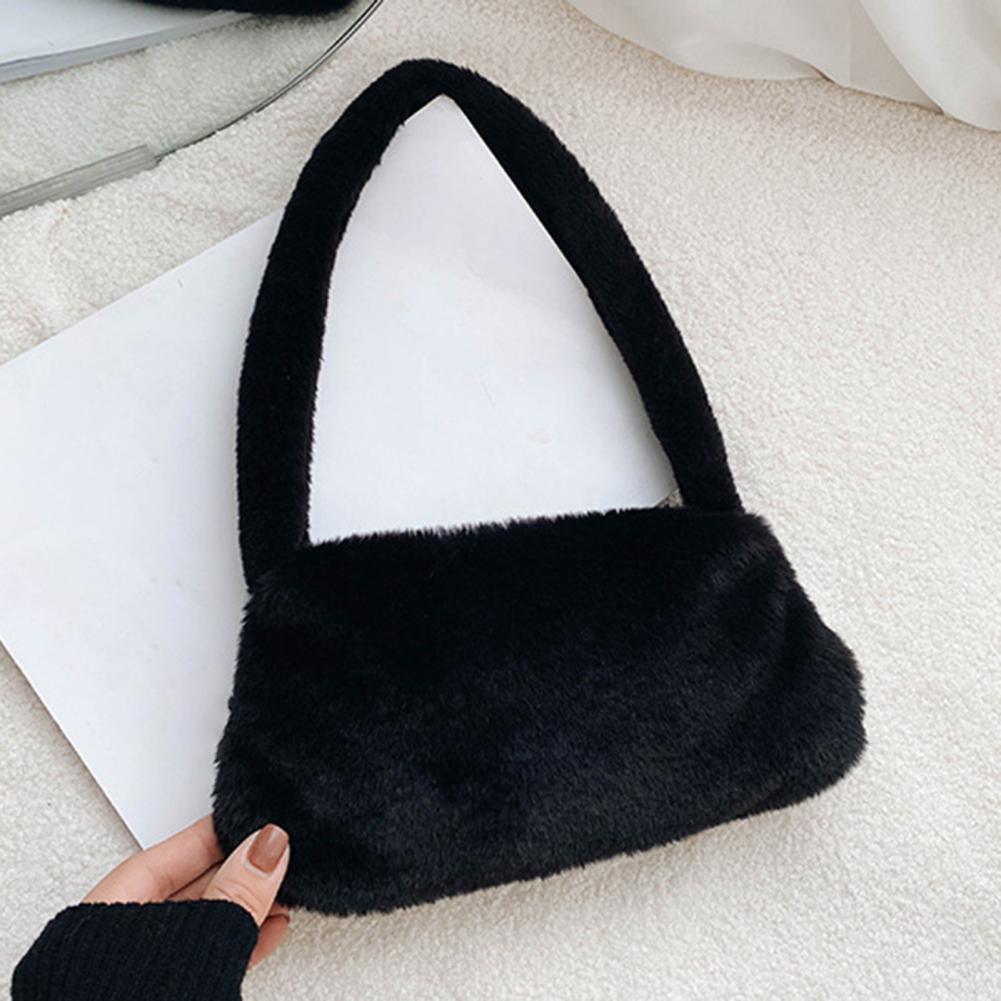 Schultertasche mit leopardenmuster, tragbar, quadratisch, vielseitig kombinierbar, plüsch-achseltasche, bekleidungsaccessoire, tragbare achseltasche mit kuhmuster