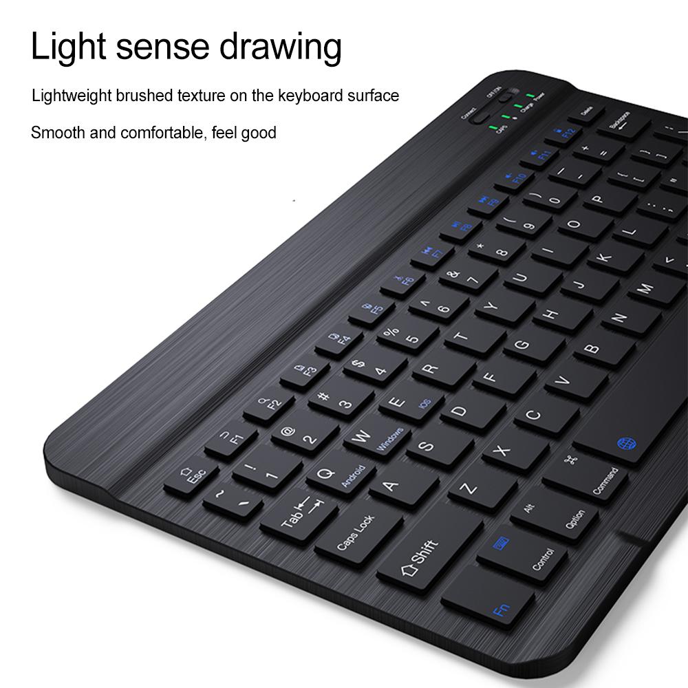 For IOS Android Windows System Universal Keyboard for iPad Xiaomi Samsung Mini Ultra Slim Portable Wireless Bluetooth Keyboard