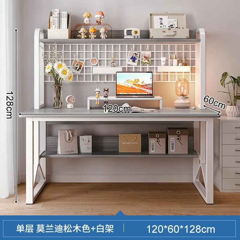Bureau Desktop Computer Bureau Boekenplank Geïntegreerd Bureau Eenvoudige Slaapkamer Student Leren Schrijftafel Home Des