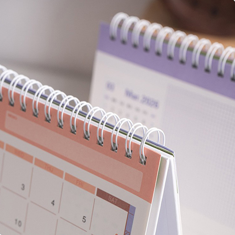 Kalender 2026 Eenvoudig memoboek Maandelijkse dagelijkse planner Planner Tijdmanagement Thuiskantoor Desktop Decoratie Staande kalender