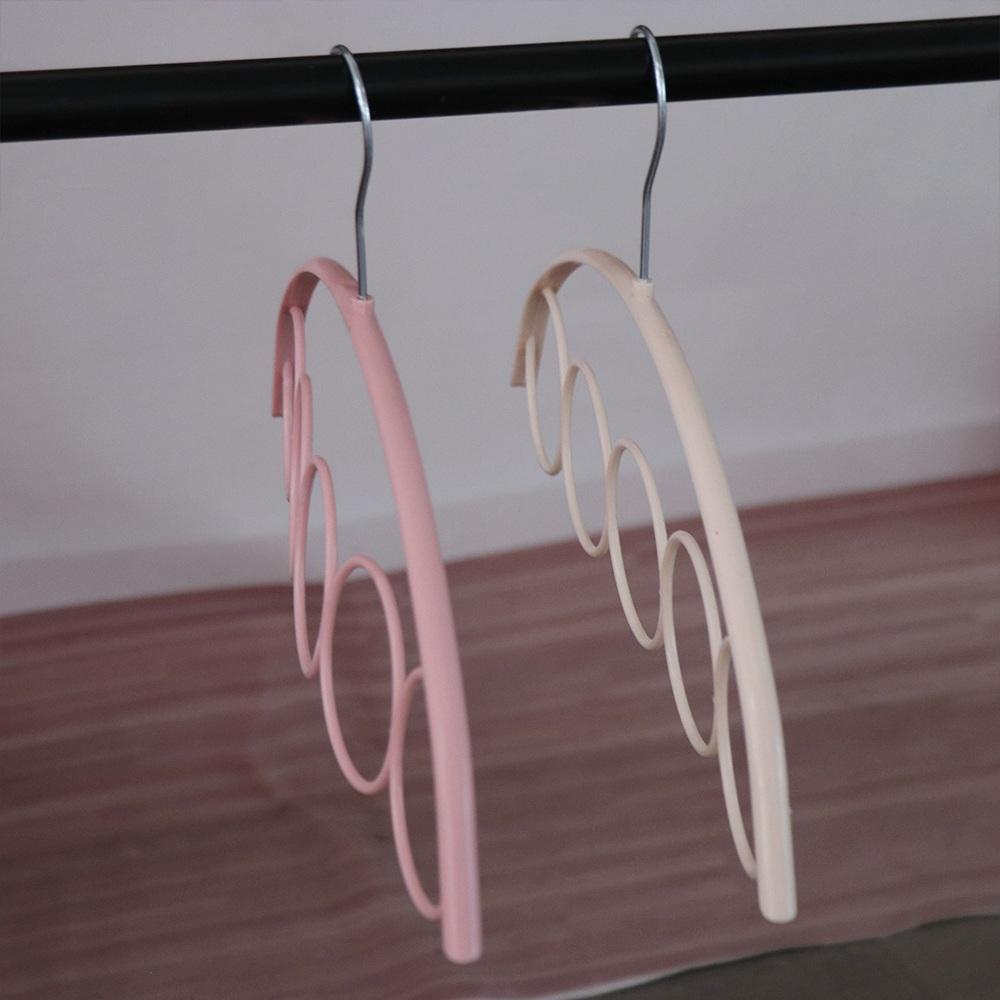 Rack Display Schal Krawatten Aufhänger Kleiderbügel Gürtel Rack Lagerung Kleiderbügel Organizer Halter Haken Ring Seil Slots Halter