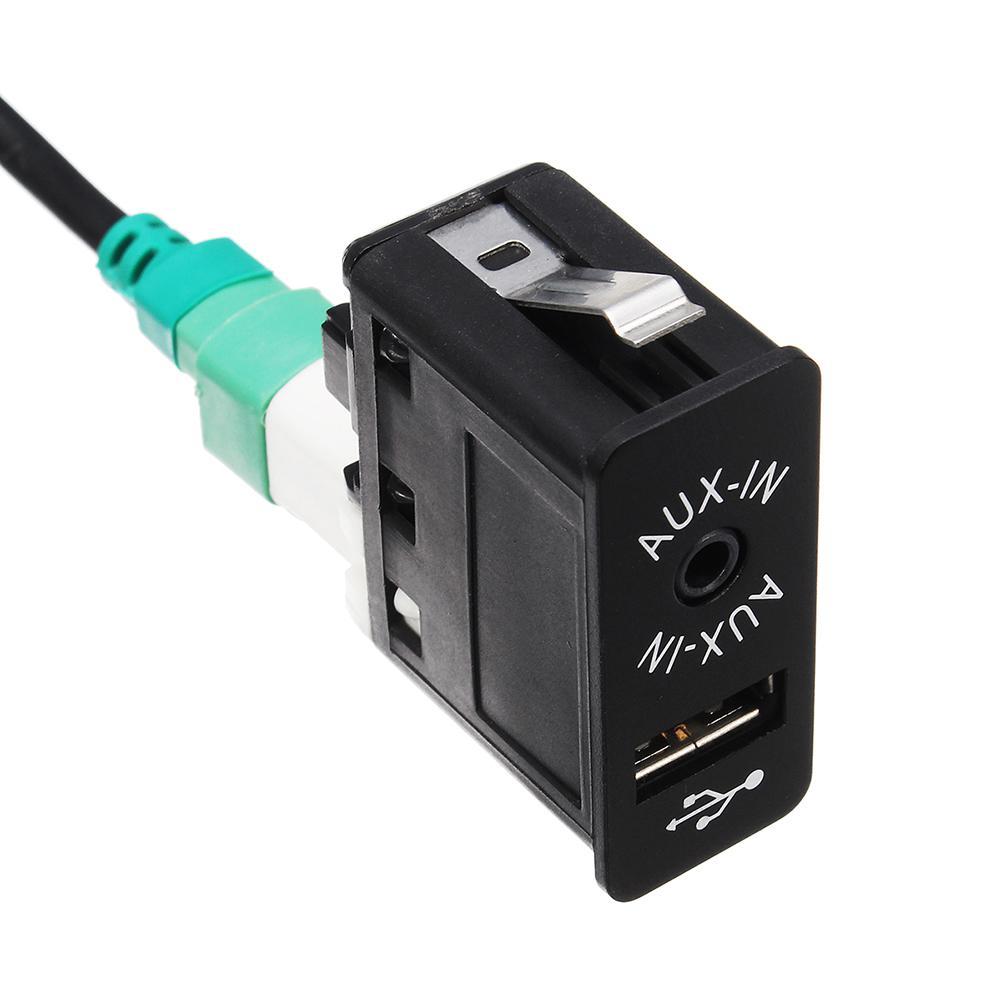Bil aux usb stik kontakt med kabel til bmw  e60 e61 e63 e64 e87 e90 e70 f25