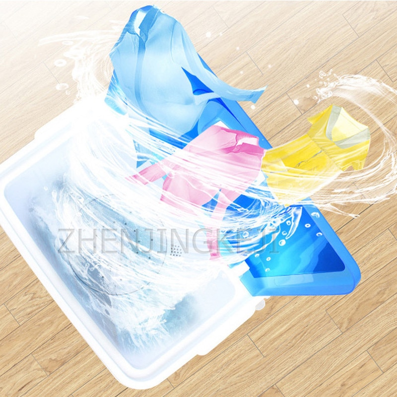 5.0KG Small Mini Washing Machine 220V/260W Single Barrel Semi-Automatic With Dehydration Children's Wear Sock Shirt Laundry Tool