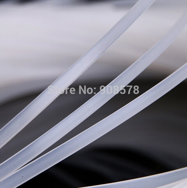 5 yards klar polyester / plastik udbenet korset plastikben