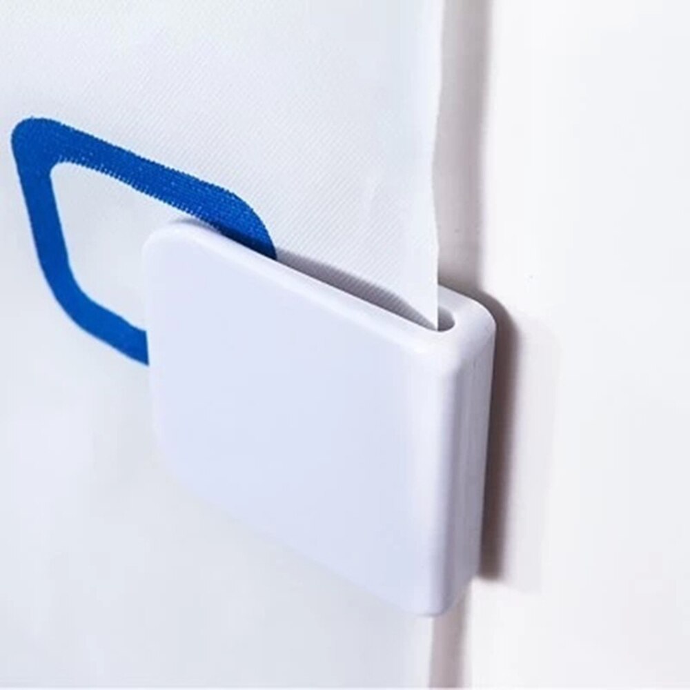 2pcs Shower Curtain Clips Anti Splash Spill Stop Water Leaking Guard Bathroom Supplies