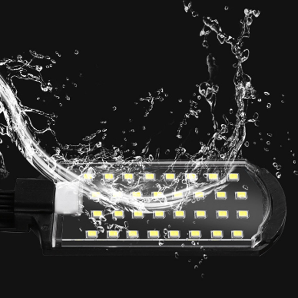Led akvaario valaistus 5w clip-on kevyt aqua nano kala tuoreita kasveja säiliöt