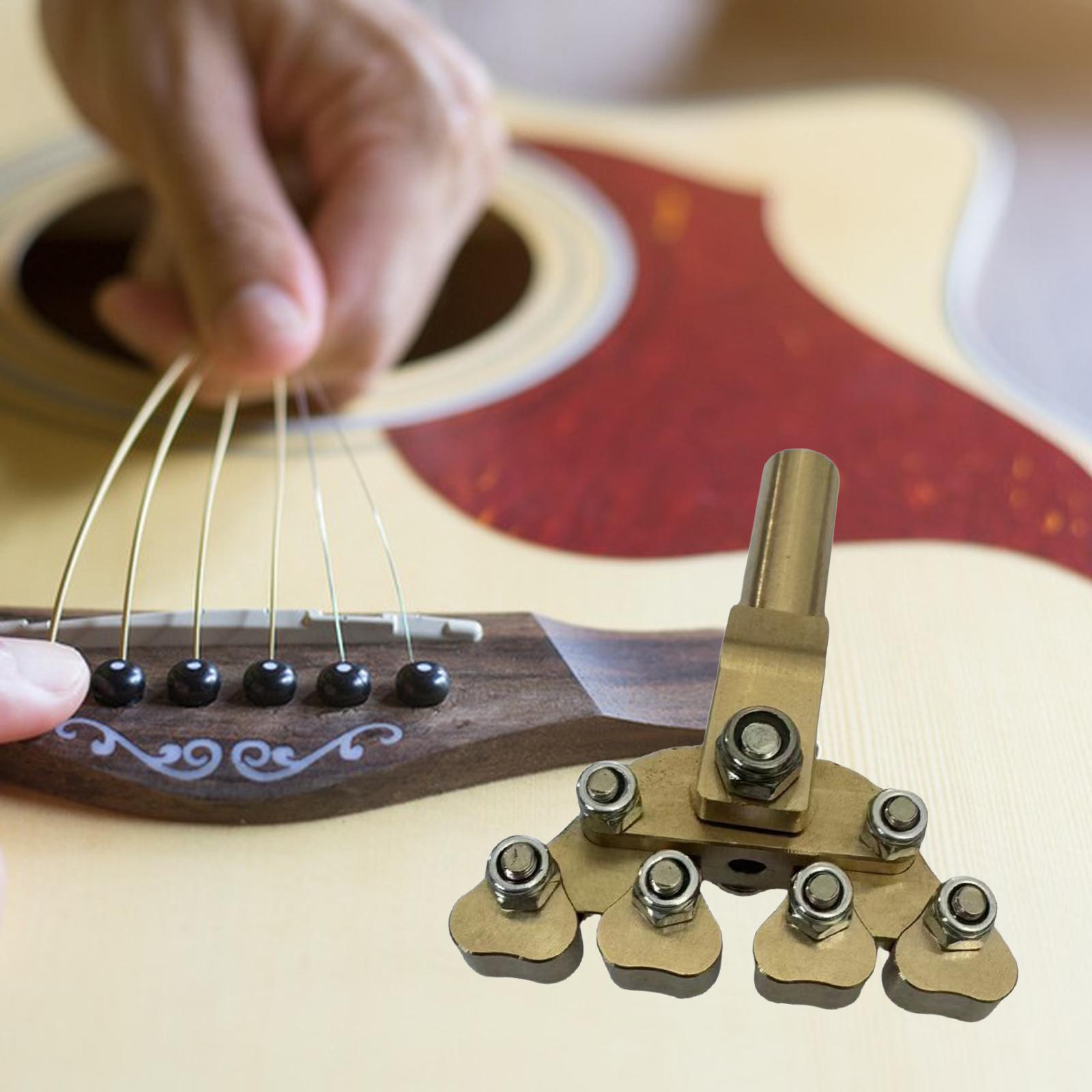 Elektrische instrumenten Fret Press Gitaarreparatietool Compacte en draagbare snaarinstrumentpers voor verschillende radius Fret Board