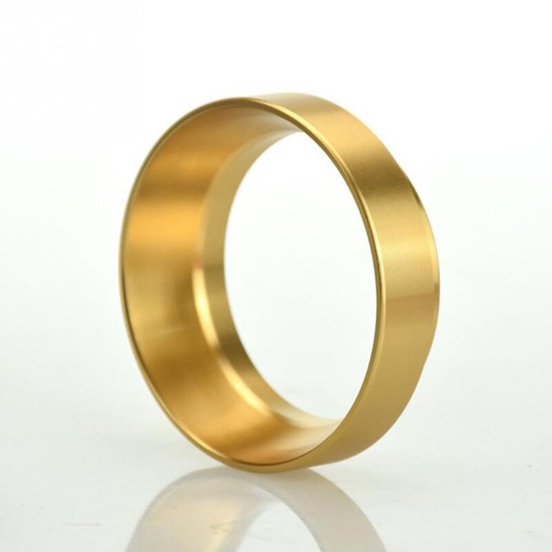 51/54/58Mm Espresso Koffie Dosering Ring-Schermen Koffie Filter Catcher Vervanging Ring Voor Espresso Bruin, barista Tool: Gold / 54mm