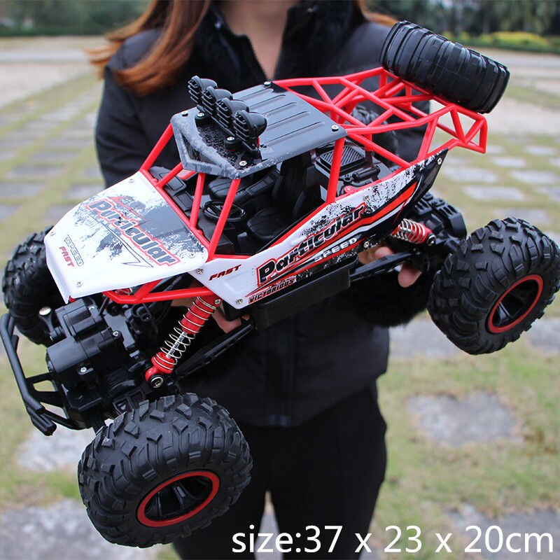 28cm RC Car 1/16 4WD 4x4 Driving Car Double Motors Drive Bigfoot Car Remote Control Car Model Off-Road Vehicle Toy