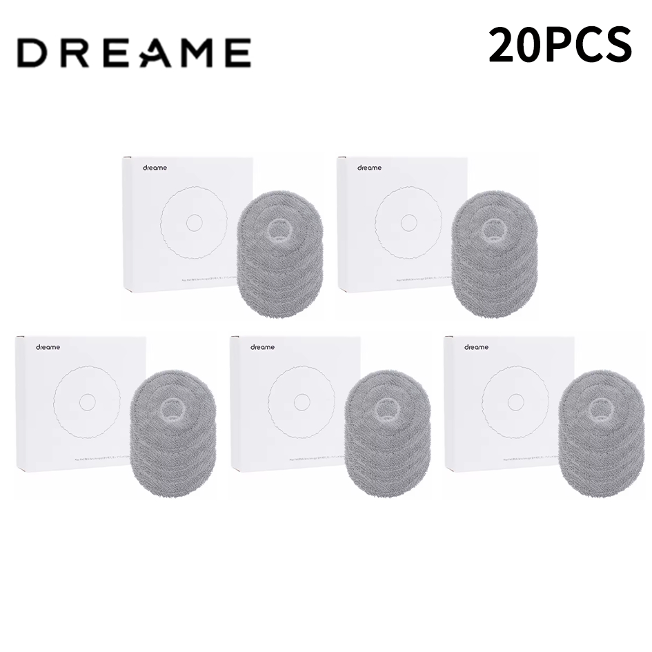 Dreame X30 Ultr/X40 Ultra/X50 Ultra Mop Cloth Parts Dreame L10s Pro Ultra Heat / L20 Ultra Rotary Mops Pad Original Accessories: Orange