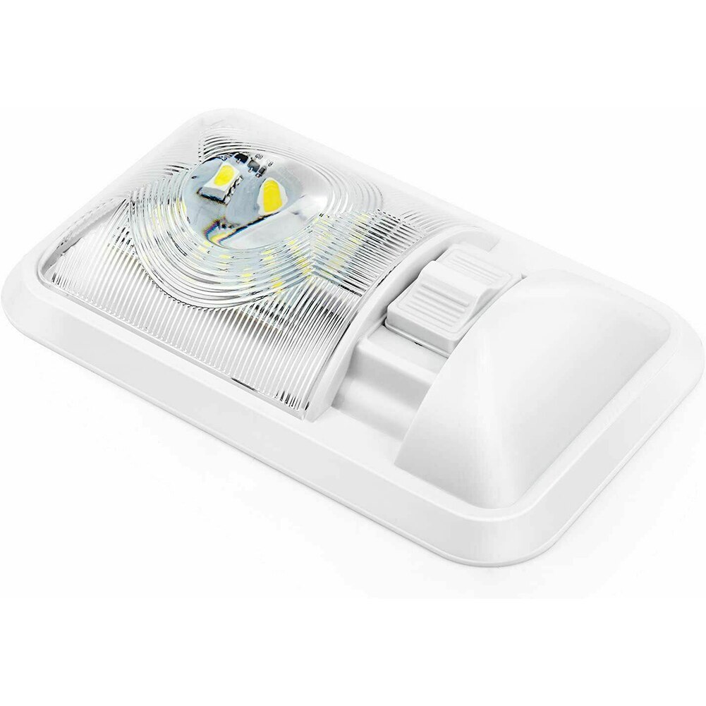 12V Led RV Interior Ceiling Light For Boat Camper Trailer Marine Single Dome Light 12V 3.5W 4000-6500K Caravan Accessories