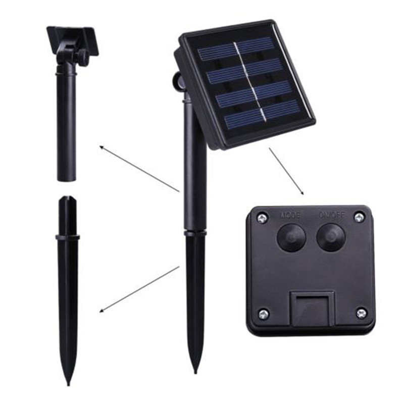 Solaire Lifhts 20/50 boule de cristal 5M/10M LED porte de jardin cour lampe ferme Villa éclairage extérieur fête de décoration