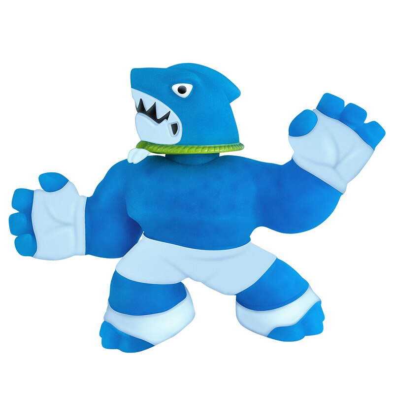 Del fumetto di Dragon Super hero Di Goo Jit Zu Squeeze Squishy Aumento Anti-Stress Giocattoli Action Figure Bambole di Gomma Per I Ragazzi scherza il Regalo: Grigio scuro