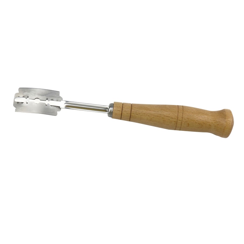 Brödbagare halta skärverktyg degtillverkning tillbehör till rakkniv specialbröd böjd machete för bakning  pi669