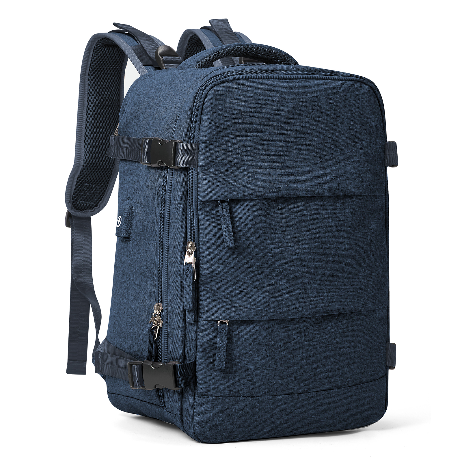 Torba kabinowa, 40*20*25, plecak podróżny, plecak męski, torba podróżna służbowa, torba na komputer dla studentów, wielokolorowa: Niebieski