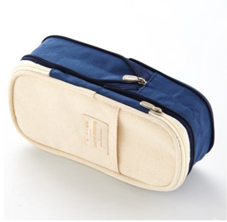 Macaron color matching color changeable large capacity pencil case: 2