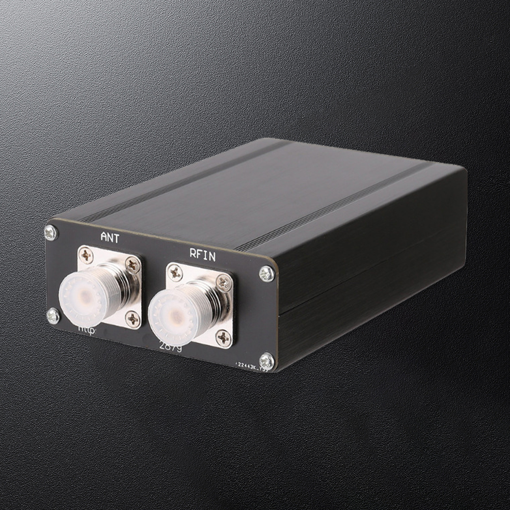 1.8-50MHz Antenna Tuner 0.91inch OLED Display by N7DDC 7x7 Mini Automatic Antenna Tuner Metal Outcase Finished with Battery