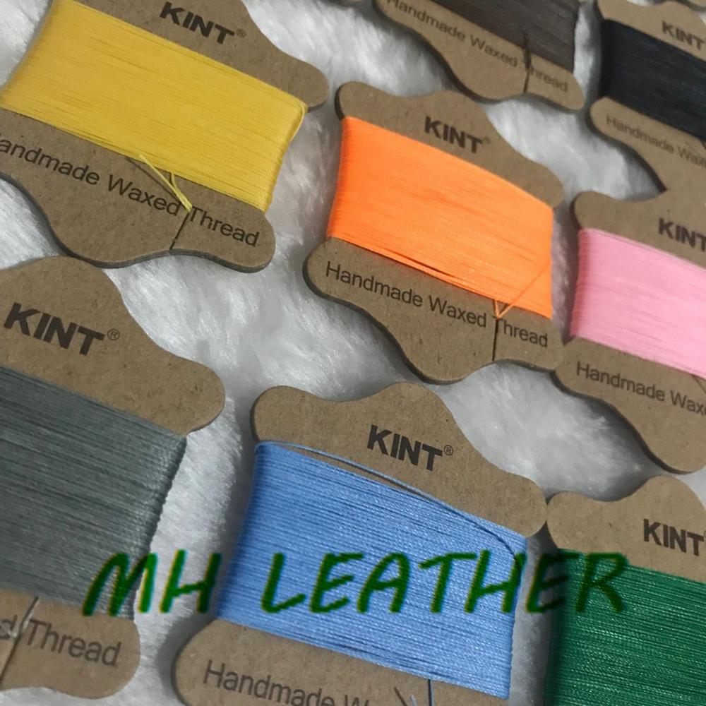 LX003 0.45mm Twist Round Waxed Thread String For Leather Sewing Thread Handmade Waxed thread