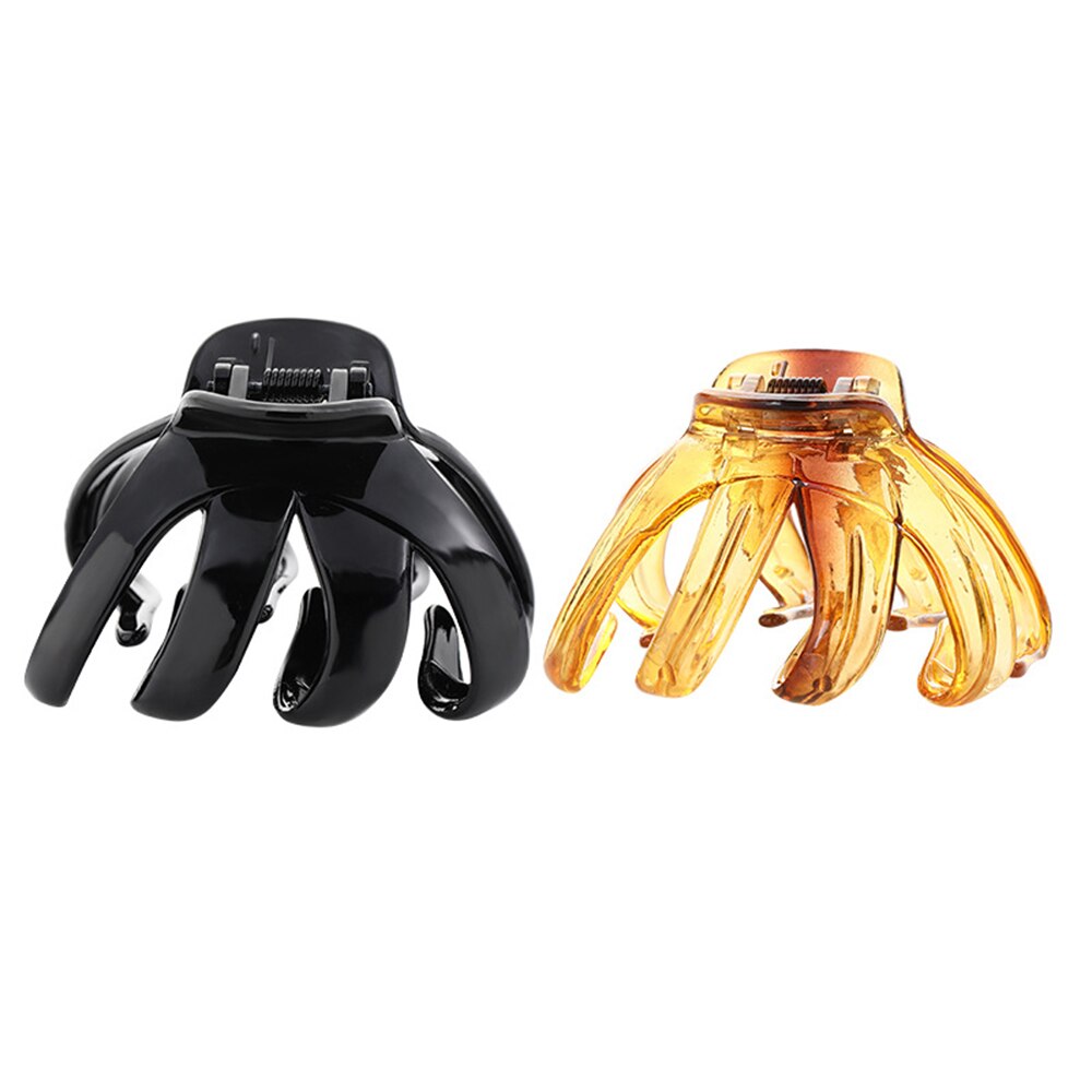 Femmes pieuvre cheveux griffe épingle à cheveux pince dame solide en plastique outils de coiffure pince à cheveux épingle à cheveux accessoires de cheveux