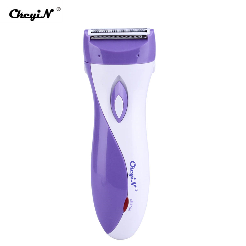 Electric Lady Shaver Epilator Women Hair Remover Washable Cordless Rechargeable Legs Arms Facial Hair Razor Shaving Machine 50