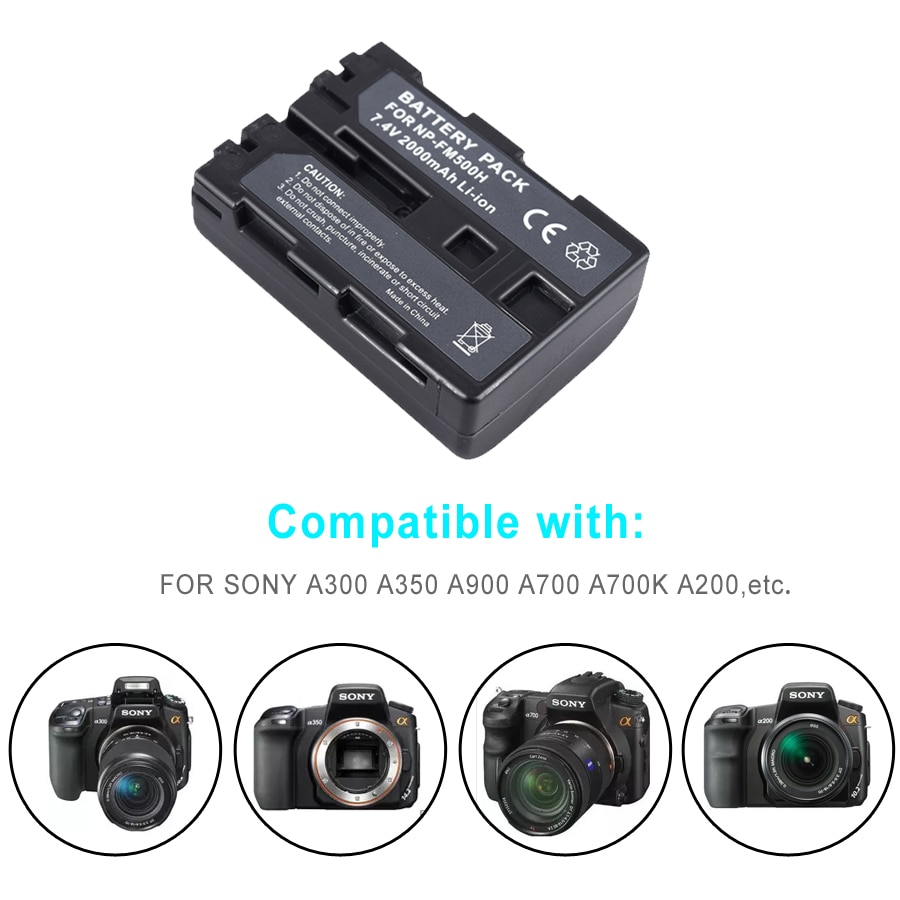 Sony Original NP-FM500H NP FM500H FM50 Kamera Batterie A57 A65 A77 A450 A560 A580 A900 A58 A99 A550 A200 A300 a350 A700 F717