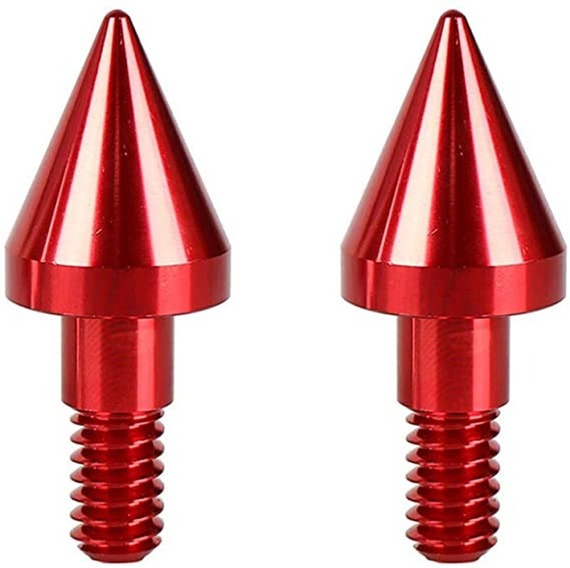 2pcs Car Styling Front or Rear Bumper Spikes Guards Protector Collision Aluminum Tail Cone Tuning Parts for Mercedze Benz Smart