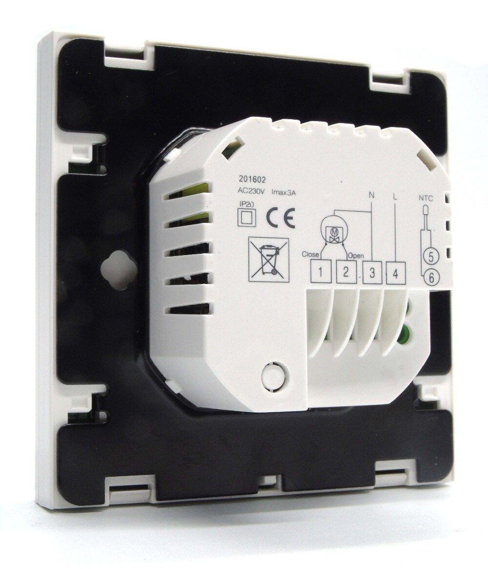 EU floor heating thermostat programmable with External sensor