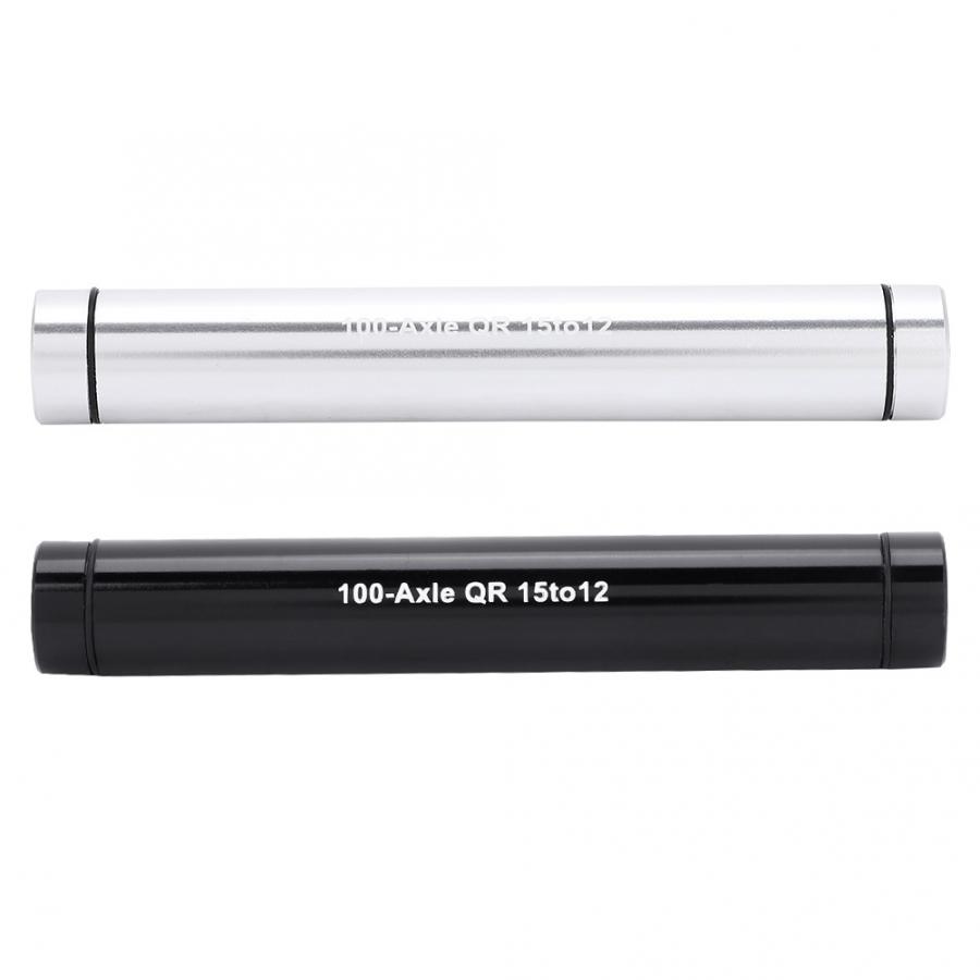 Bike Front Wheel Thru Axle Quick Release Adapter 15mm to 12mm Cycling MTB Mountain Bike Hub Conversion Skewer Adapter