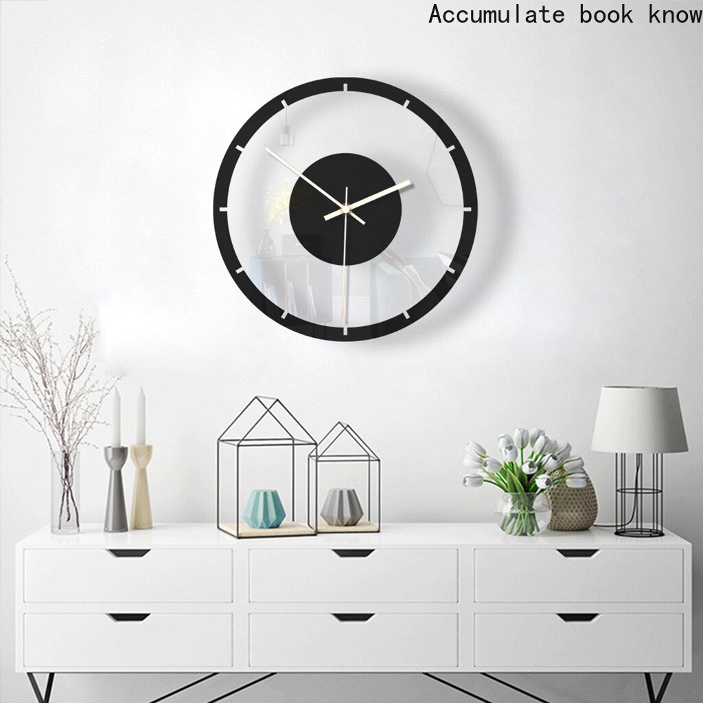 Numer 3D Watch Acrylic Mirrored Digital Wall Clock For Living Room Modern DIY Home Decor gothic room decor