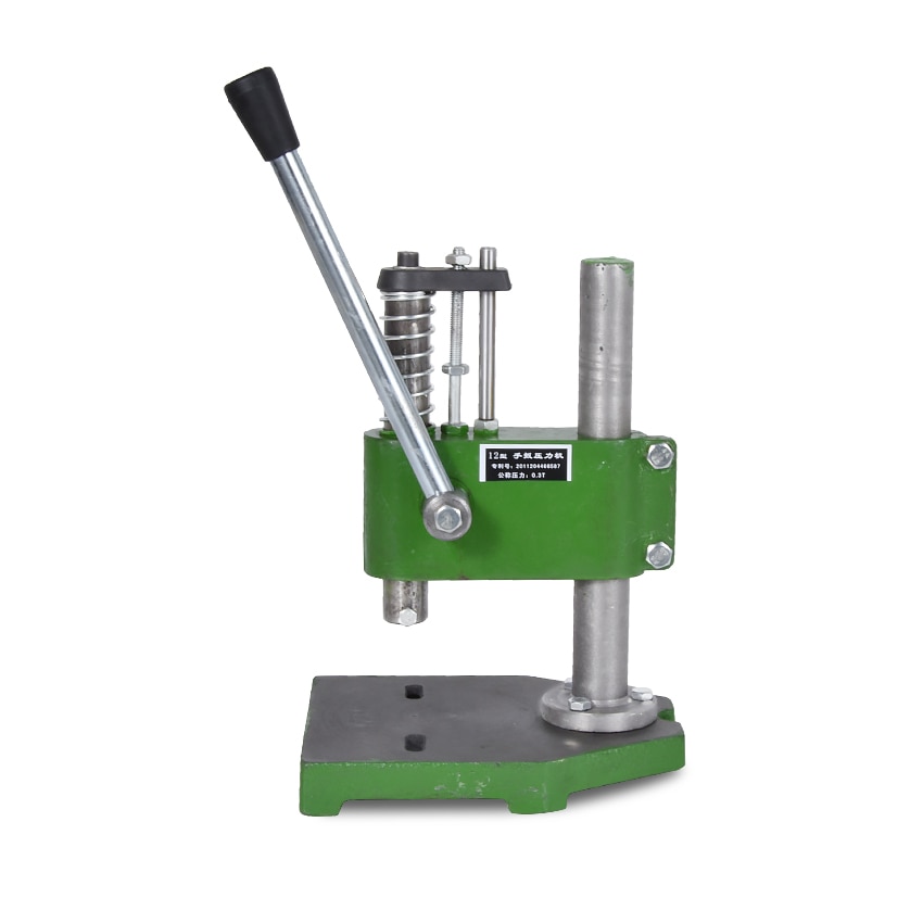 0.3 Ton Manual Punch Hand Presses Manual Punching Machine Manual Press ,Worktable 165*215mm ,Work trip 35mm ,Column 260mm