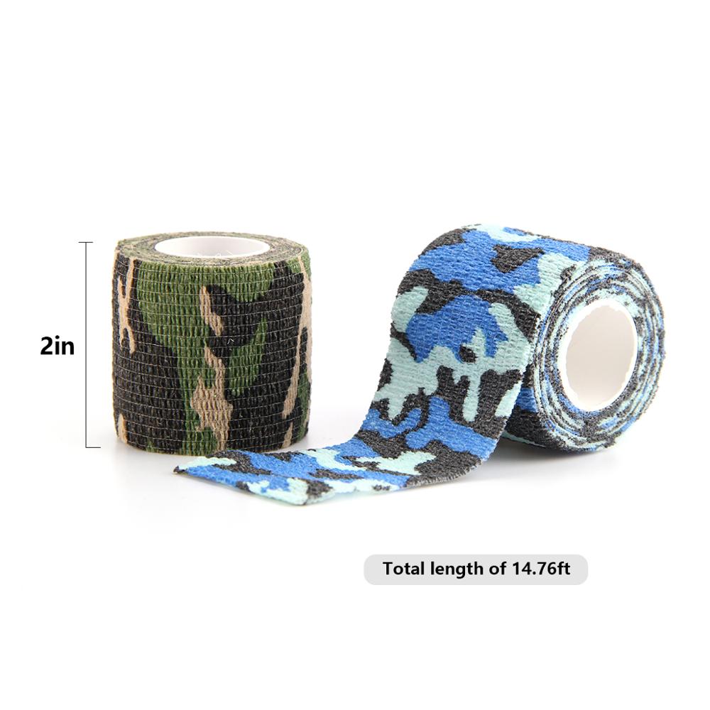 6 rollos de vendaje autoadhesivo impermeable no tejido gimnasio ejercicio deporte cinta transpirable muñequera vendaje cohesivo 5cm * 4,5 m