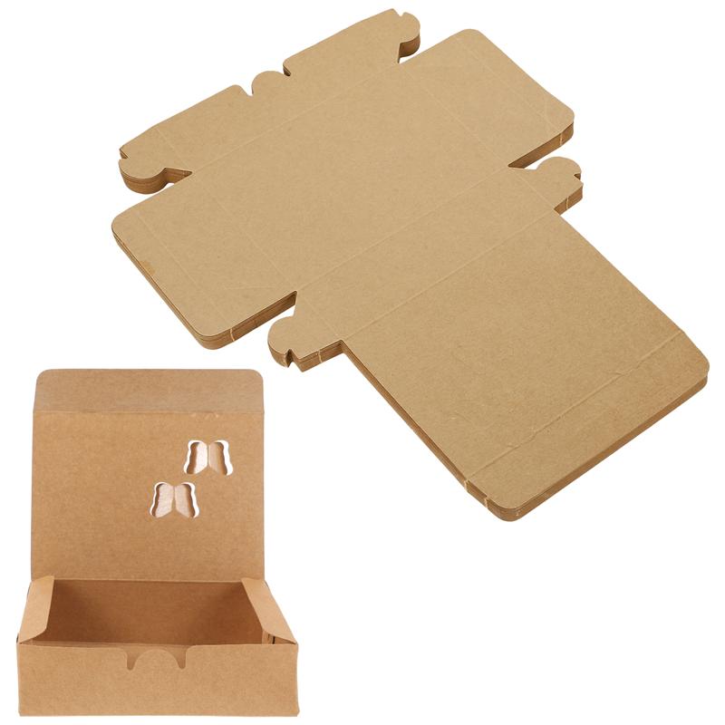 25PCS Packing Cases Takeaway Snacks Food Fried Chicken Chips Boxes Containers for Shops Home