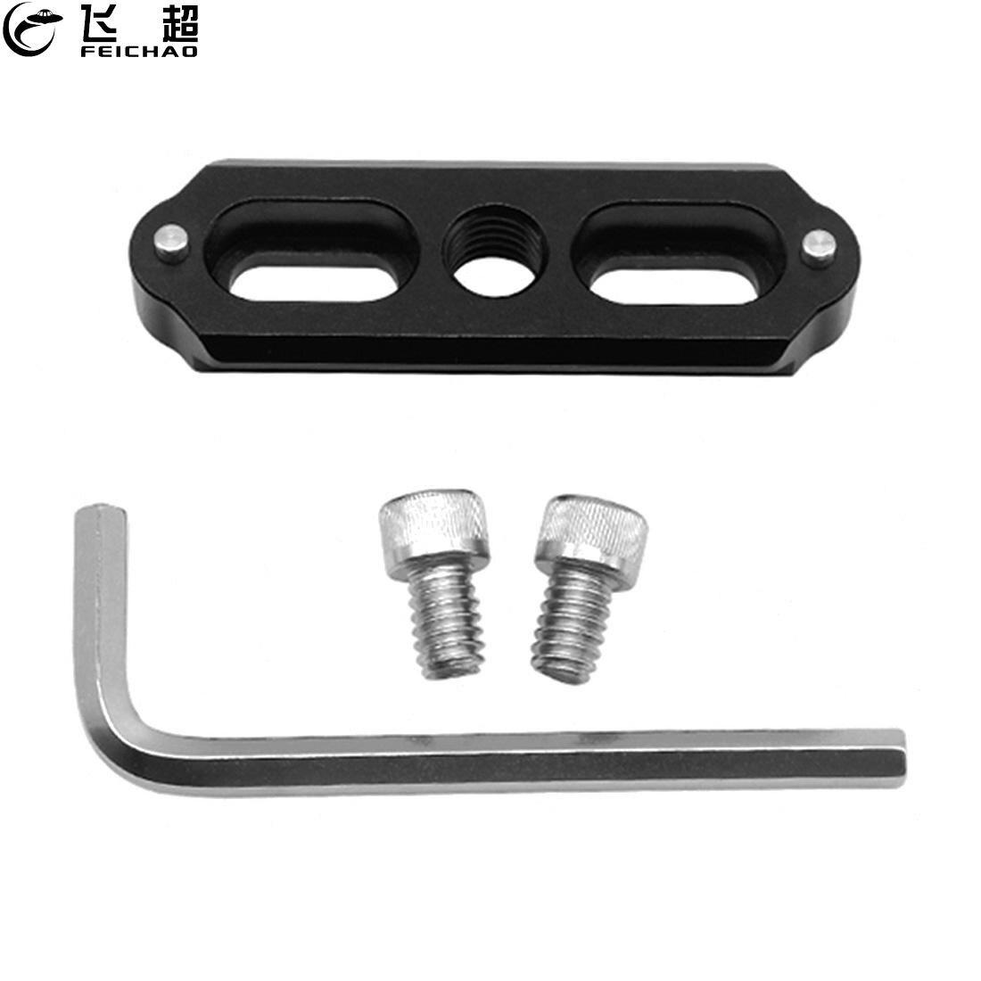 Quick Release Safety Rail Rig for NATO Rail 48mm 63mm for Anti-Off Top Handle Clamp Slider Adapter DSLR Camera Cage Extension