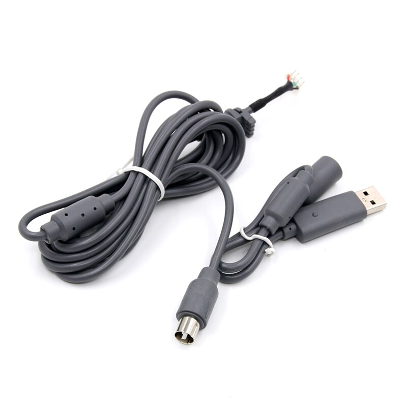 Usb 4 Pin Voor Kabel Cord Kabel + Breakaway Adapter Vervanging Voor Xbox- 360 Bedrade Controller Accessoires